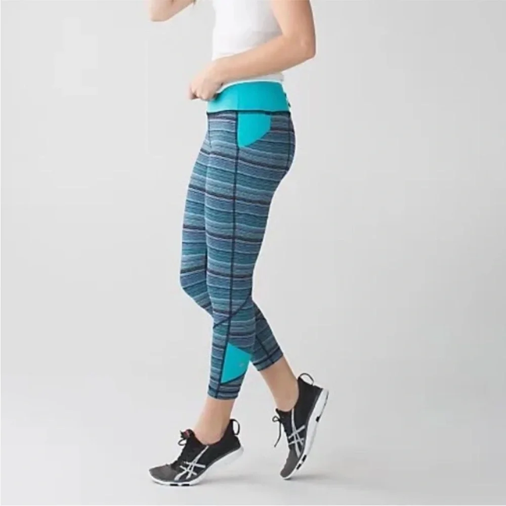 Lululemon Athletica Pace Rival Crop Size 6